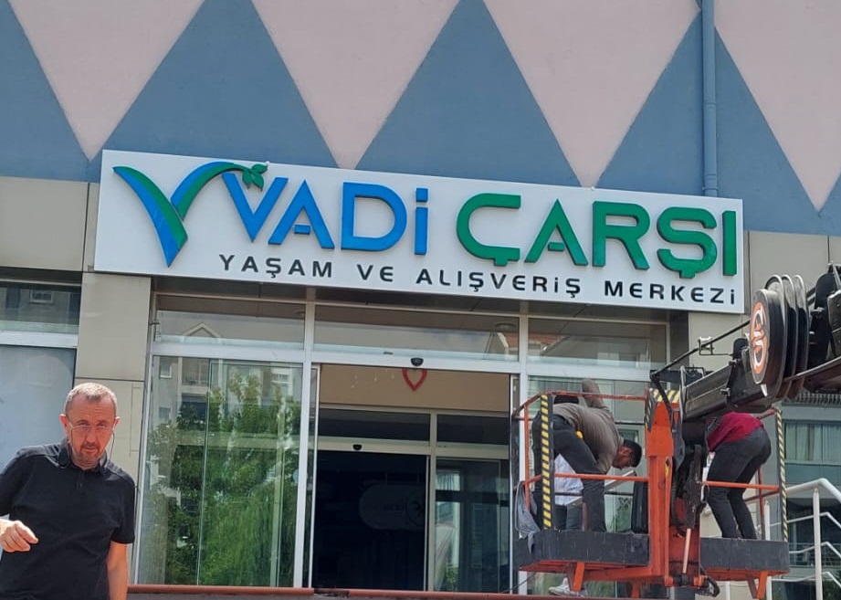 VADİ ÇARŞI PLEKSİ KUTU HARF TABELA